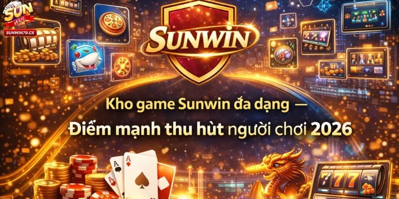 Sunwin cung cấp kho game đa dạng và lôi cuốn